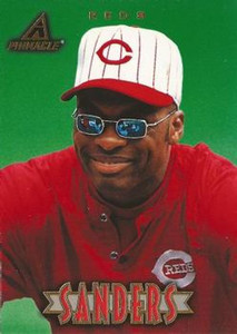 1997 New Pinnacle #22 Reggie Sanders NM-MT Cincinnati Reds 