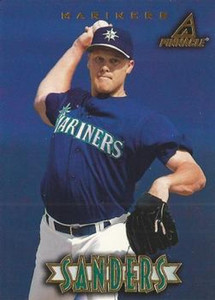 1997 New Pinnacle #48 Scott Sanders NM-MT Seattle Mariners 