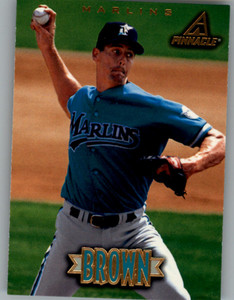 1997 New Pinnacle #50 Kevin Brown NM-MT Florida Marlins 