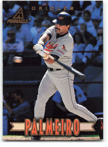1997 New Pinnacle #84 Rafael Palmeiro NM-MT Baltimore Orioles 