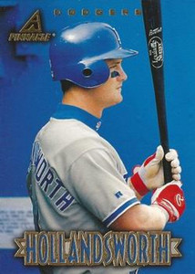 SOLD 152721 1997 New Pinnacle #121 Todd Hollandsworth NM-MT Los Angeles Dodgers 