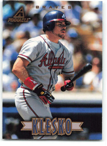 1997 New Pinnacle #127 Ryan Klesko NM-MT Atlanta Braves 