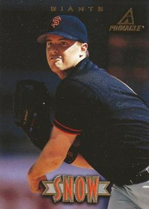 1997 New Pinnacle #133 J.T. Snow NM-MT San Francisco Giants 