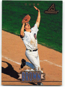 1997 New Pinnacle #162 Brant Brown NM-MT Chicago Cubs 