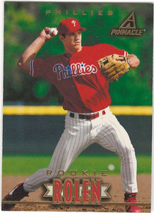 1997 New Pinnacle #172 Scott Rolen NM-MT Philadelphia Phillies 