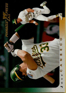 SOLD 152813 1997 Pinnacle XPress #12 Jose Canseco NM-MT Oakland Athletics 