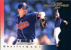 1997 Pinnacle XPress #41 Charles Nagy NM-MT Cleveland Indians 