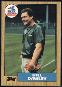 1987 Topps #54 Bill Dawley NM-MT Chicago White Sox 
