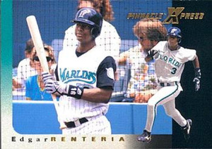 1997 Pinnacle XPress #90 Edgar Renteria NM-MT Florida Marlins 