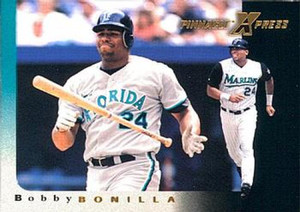 1997 Pinnacle XPress #107 Bobby Bonilla NM-MT Florida Marlins 