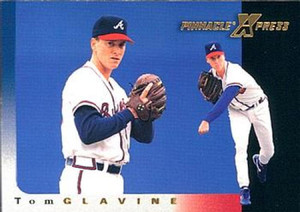 1997 Pinnacle XPress #109 Tom Glavine NM-MT Atlanta Braves 