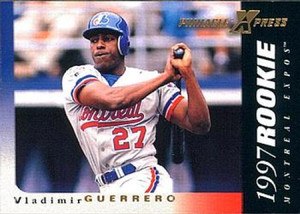 1997 Pinnacle XPress #123 Vladimir Guerrero NM-MT Montreal Expos 