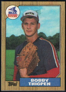 1987 Topps #61 Bobby Thigpen NM-MT RC Rookie Chicago White Sox 