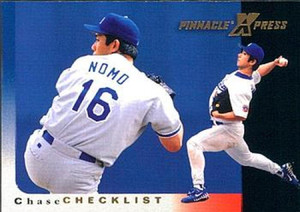 1997 Pinnacle XPress #150 Hideo Nomo CL NM-MT Los Angeles Dodgers 