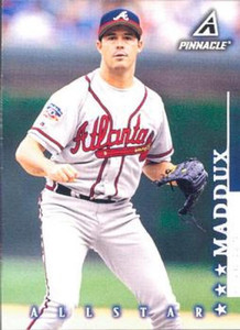 1998 Pinnacle #14 Greg Maddux NM-MT Atlanta Braves 