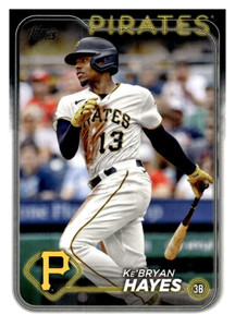 2024 Topps #218 Ke'Bryan Hayes NM-MT Pittsburgh Pirates 