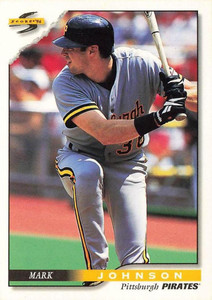 1996 Score #40 Mark Johnson NM-MT Pittsburgh Pirates 