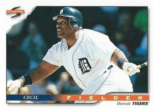 1996 Score #76 Cecil Fielder NM-MT Detroit Tigers 
