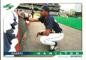 1996 Score #85 Darryl Hamilton NM-MT Milwaukee Brewers 