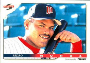 1996 Score #87 Pedro Munoz NM-MT Minnesota Twins 
