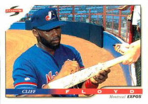 1996 Score #89 Cliff Floyd NM-MT Montreal Expos 