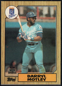 1987 Topps #99 Darryl Motley NM-MT Kansas City Royals 
