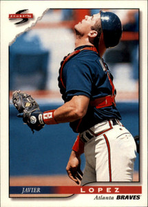 1996 Score #154 Javy Lopez NM-MT Atlanta Braves 