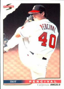 1996 Score #169 Troy Percival NM-MT California Angels 