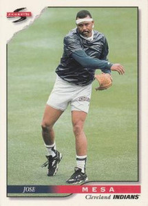 1996 Score #186 Jose Mesa NM-MT Cleveland Indians 
