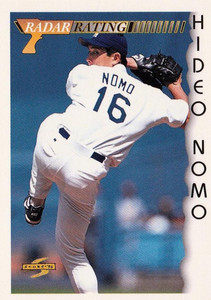 SOLD 153398 1996 Score #195 Hideo Nomo RR NM-MT Los Angeles Dodgers 