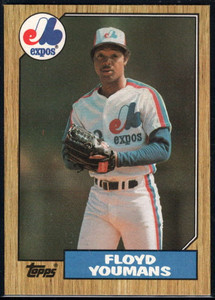 1987 Topps #105 Floyd Youmans NM-MT Montreal Expos 