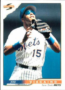 1996 Score #214 Jose Vizcaino NM-MT New York Mets 