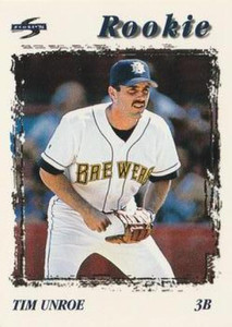 1996 Score #222 Tim Unroe NM-MT Milwaukee Brewers 