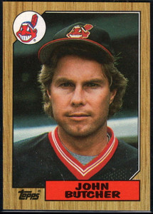 1987 Topps #107 John Butcher NM-MT Cleveland Indians 