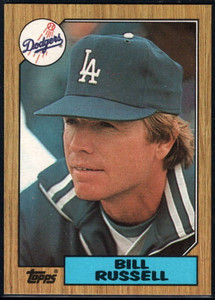 1987 Topps #116 Bill Russell NM-MT Los Angeles Dodgers 