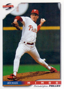 1996 Score #418 Mike Mimbs NM-MT Philadelphia Phillies 