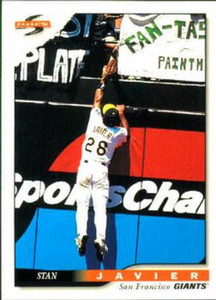 1996 Score #420 Stan Javier NM-MT San Francisco Giants 