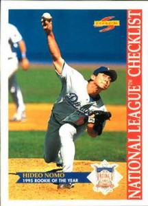 1996 Score #514 Hideo Nomo CL NM-MT Los Angeles Dodgers 