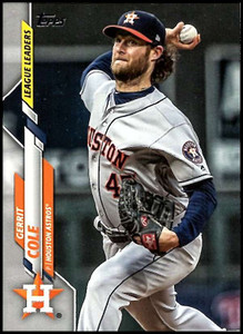 2020 Topps #2 Gerrit Cole NM-MT Houston Astros 