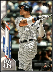 2020 Topps #7 Aaron Judge NM-MT New York Yankees 