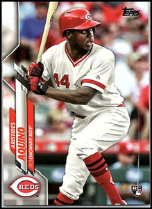 2020 Topps #20 Aristides Aquino NM-MT RC Rookie Cincinnati Reds 
