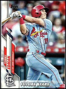 2020 Topps #44 Tommy Edman NM-MT St. Louis Cardinals 