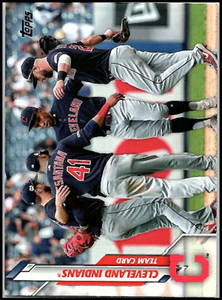 2020 Topps #65 Cleveland Indians NM-MT 