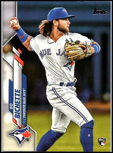 2020 Topps #78 Bo Bichette NM-MT RC Rookie Toronto Blue Jays 