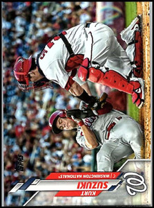 2020 Topps #89 Kurt Suzuki NM-MT Washington Nationals 