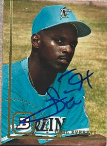 Carl Everett Autographed 1994 Bowman #318