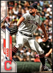 2020 Topps #101 Brad Hand NM-MT Cleveland Indians 