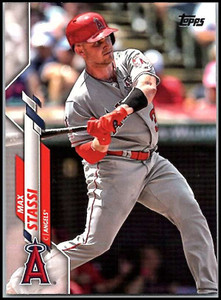 2020 Topps #112 Max Stassi NM-MT Los Angeles Angels 