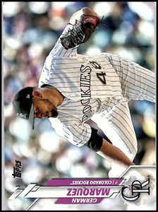 2020 Topps #126 German Marquez NM-MT Colorado Rockies 