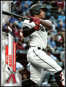 2020 Topps #131 Ketel Marte NM-MT Arizona Diamondbacks 